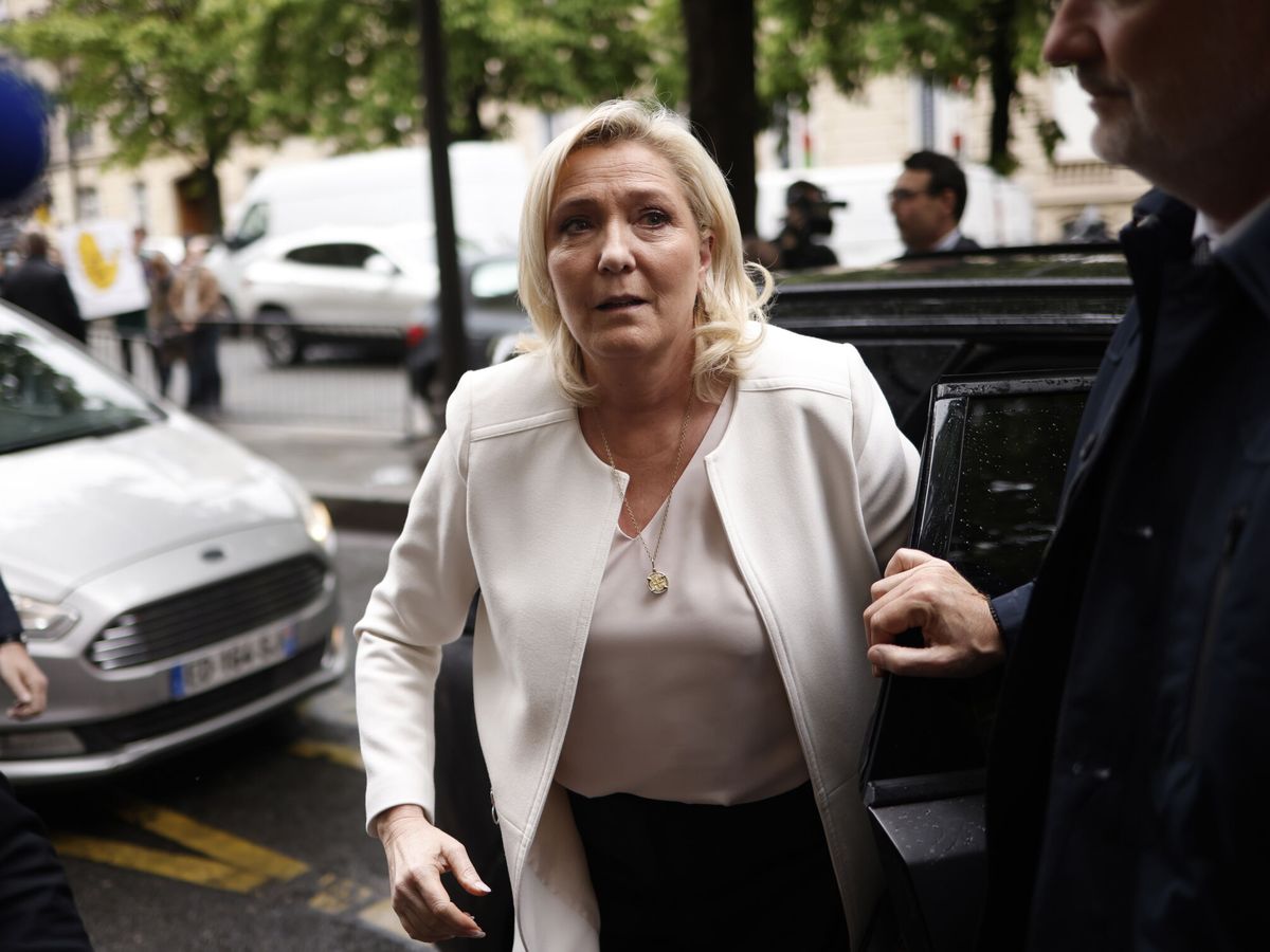 Foto: Marine Le Pen. (EFE/EPA/Yoan Valat)