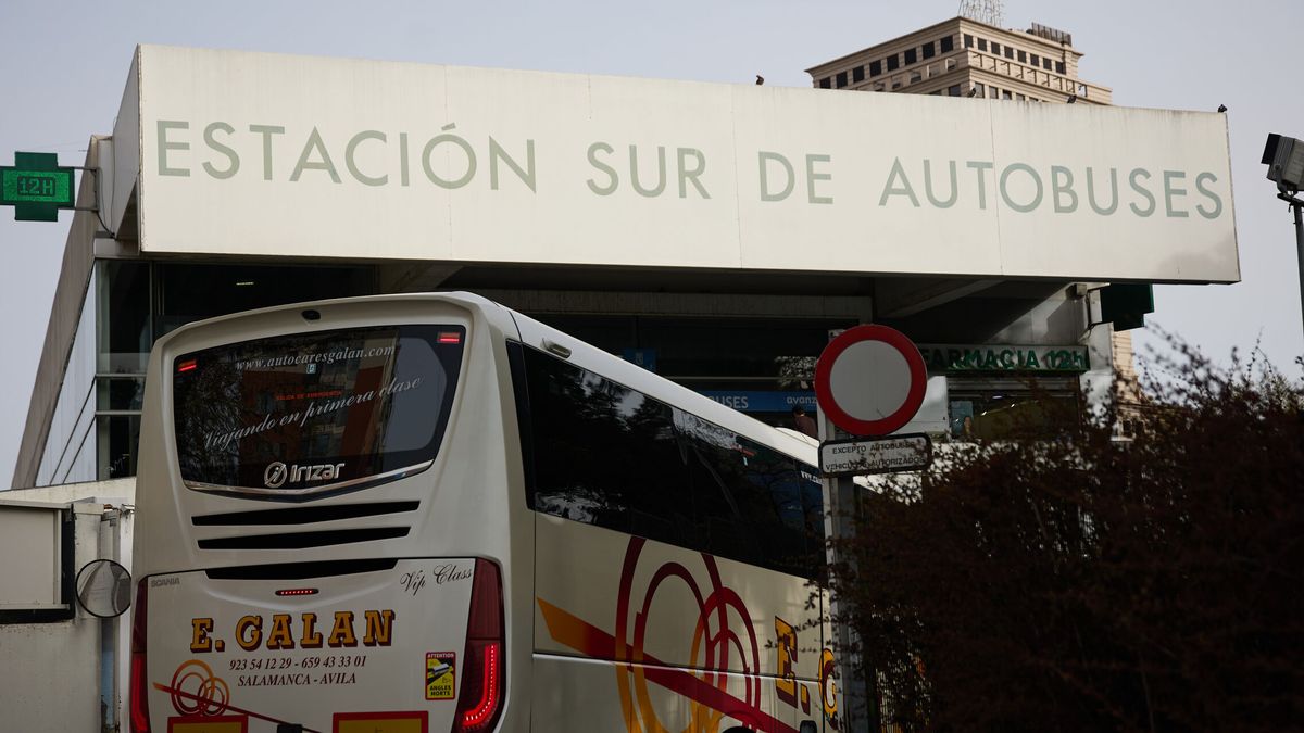 Detenido un belga en la estación sur de autobuses de Madrid por ocultar un fusil y balas