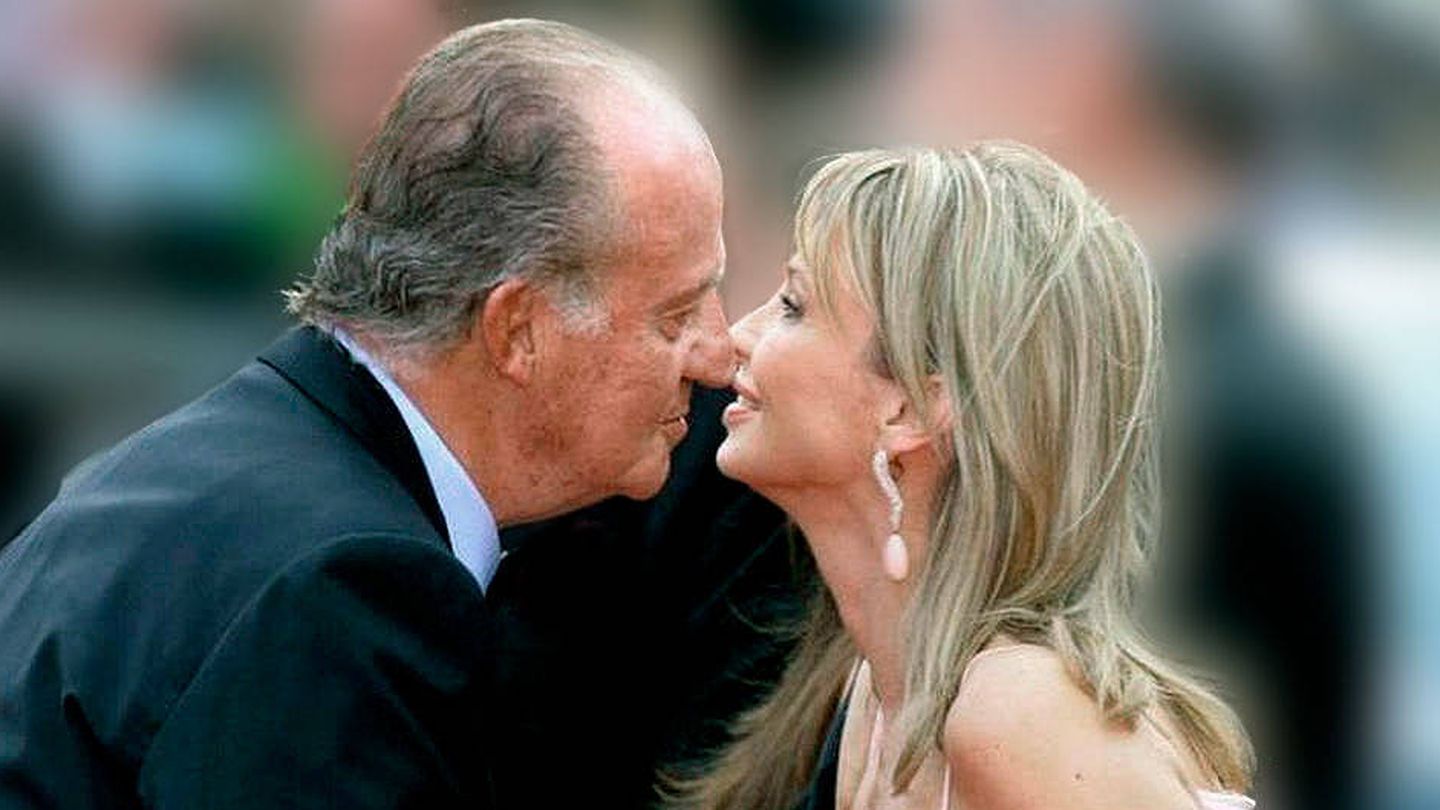 El rey Juan Carlos y Corinna. (EFE)