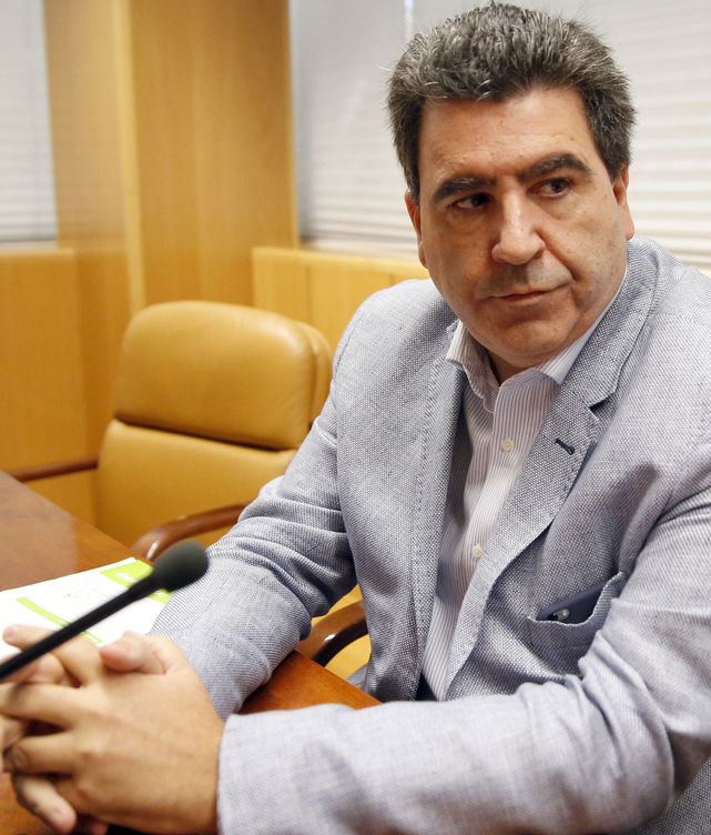 El empresario David Marjaliza, durante su comparecencia en la comisión de investigación de la corrupción de la Asamblea de Madrid. (EFE)