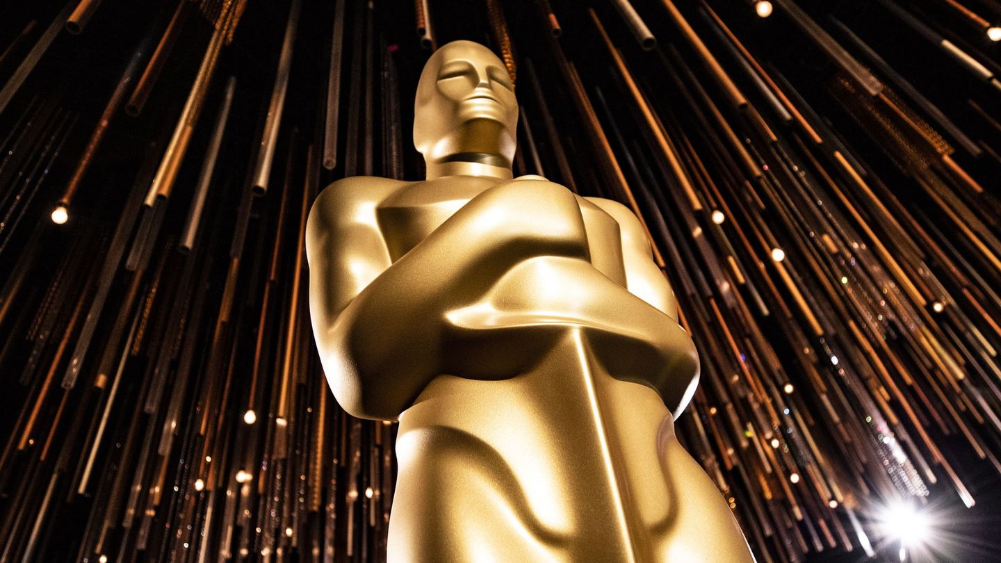 Una de las estatuas de los Premios Oscar. (EFE/Etienne Laurent)
