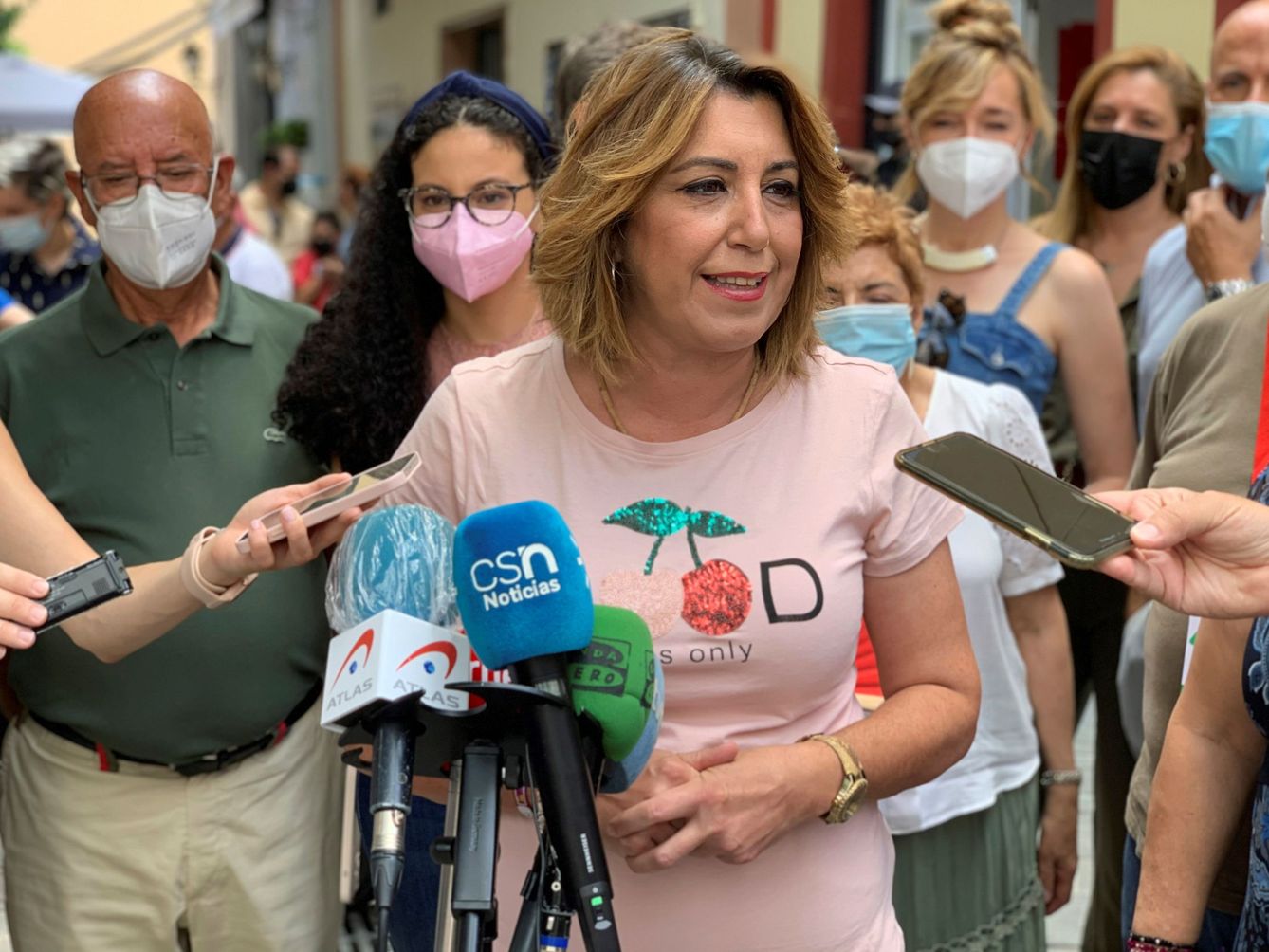La candidata a las primarias del PSOE-A, Susana Díaz. (EFE)