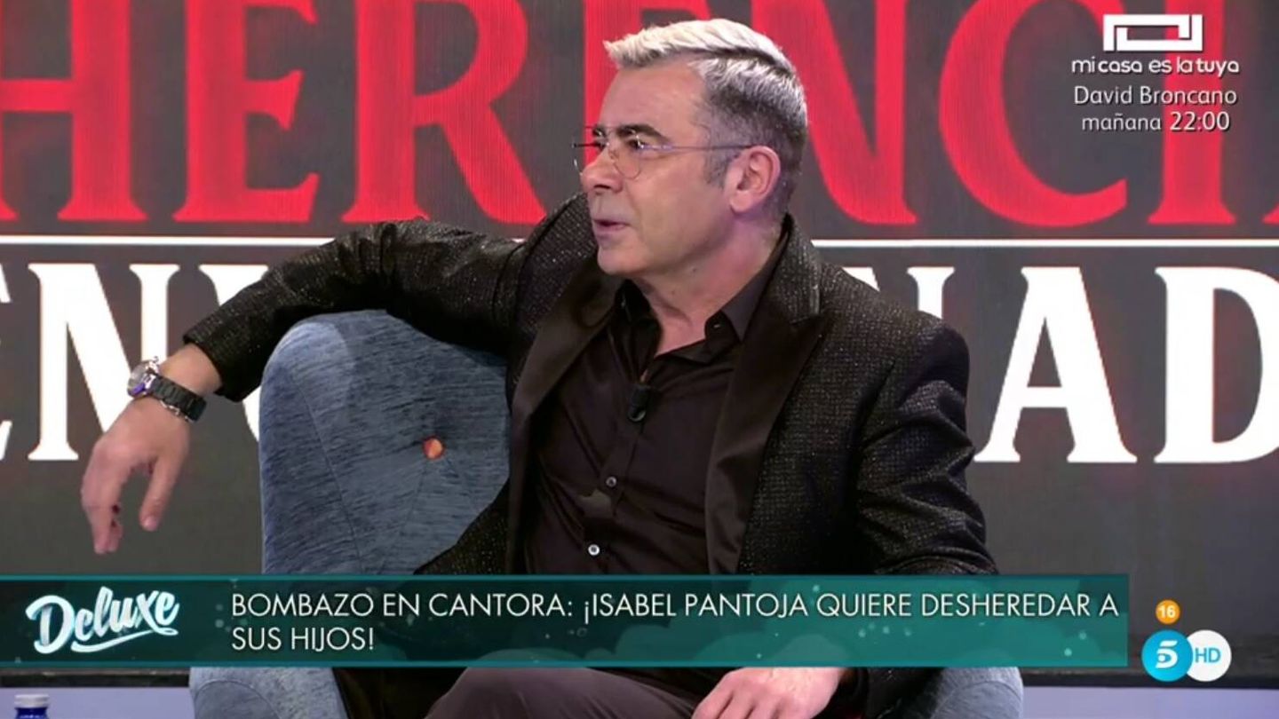 Jorge Javier hablando sobre Cortázar. (Telecinco).