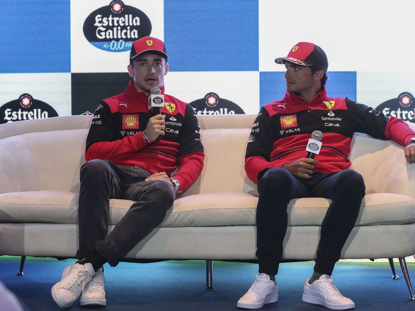 Sainz y Leclerc gozan de buena relación. (J. M. Rubio)