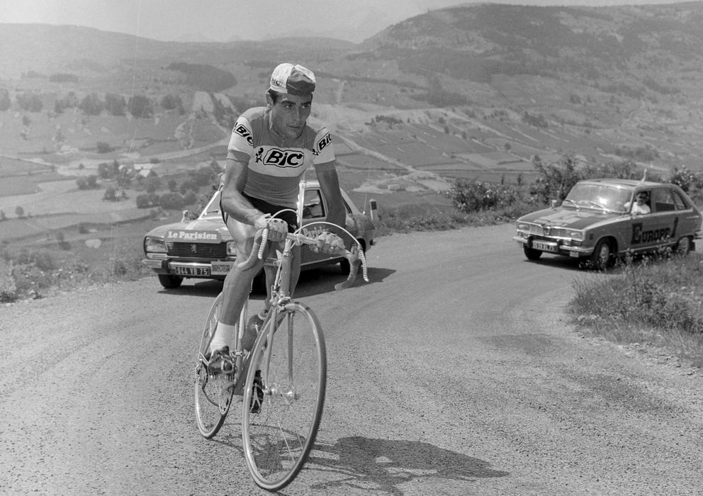 Foto: Ocaña, en una etapa del Tour de Francia