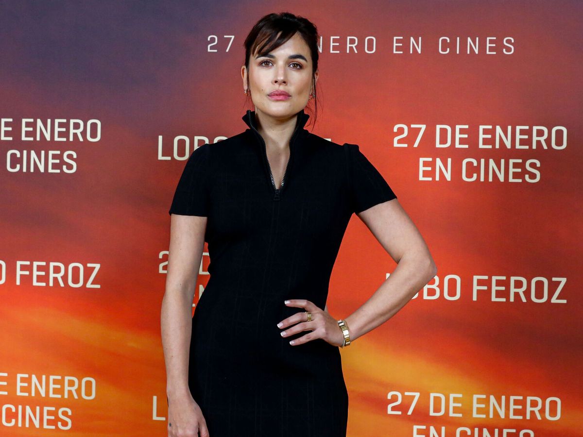 Foto: La actriz Adriana Ugarte posa durante la presentación de la película 'Lobo Feroz'.(EFE/Eduardo Oyana)