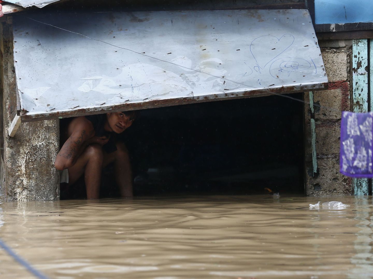 Inundaciones en Manila, Filipinas. (EFE)