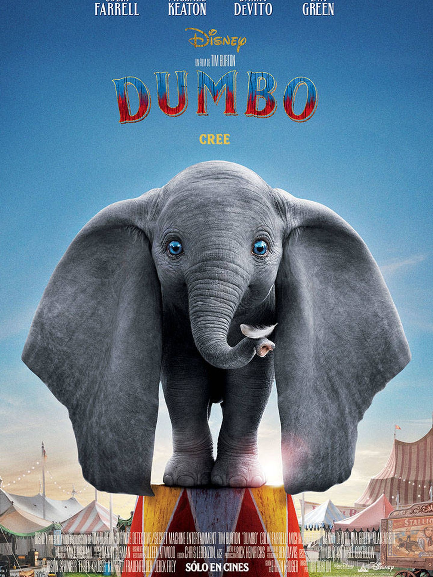 Cartel de 'Dumbo'.