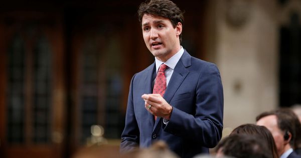 Foto: Justin Trudeau habla en la Cámara de los Comunes de Parliament Hill en Ottawa, el 3 de mayo de 2017. (Reuters)