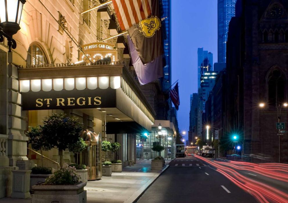 Foto: El hotel Saint Regis de Nueva York, donde tuvo lugar la ceremonia de Kappa Beta Phi.