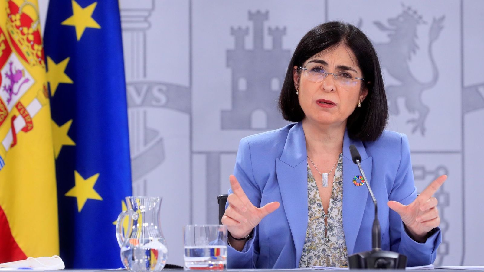 La ministra de Sanidad, Carolina Darias (EFE)