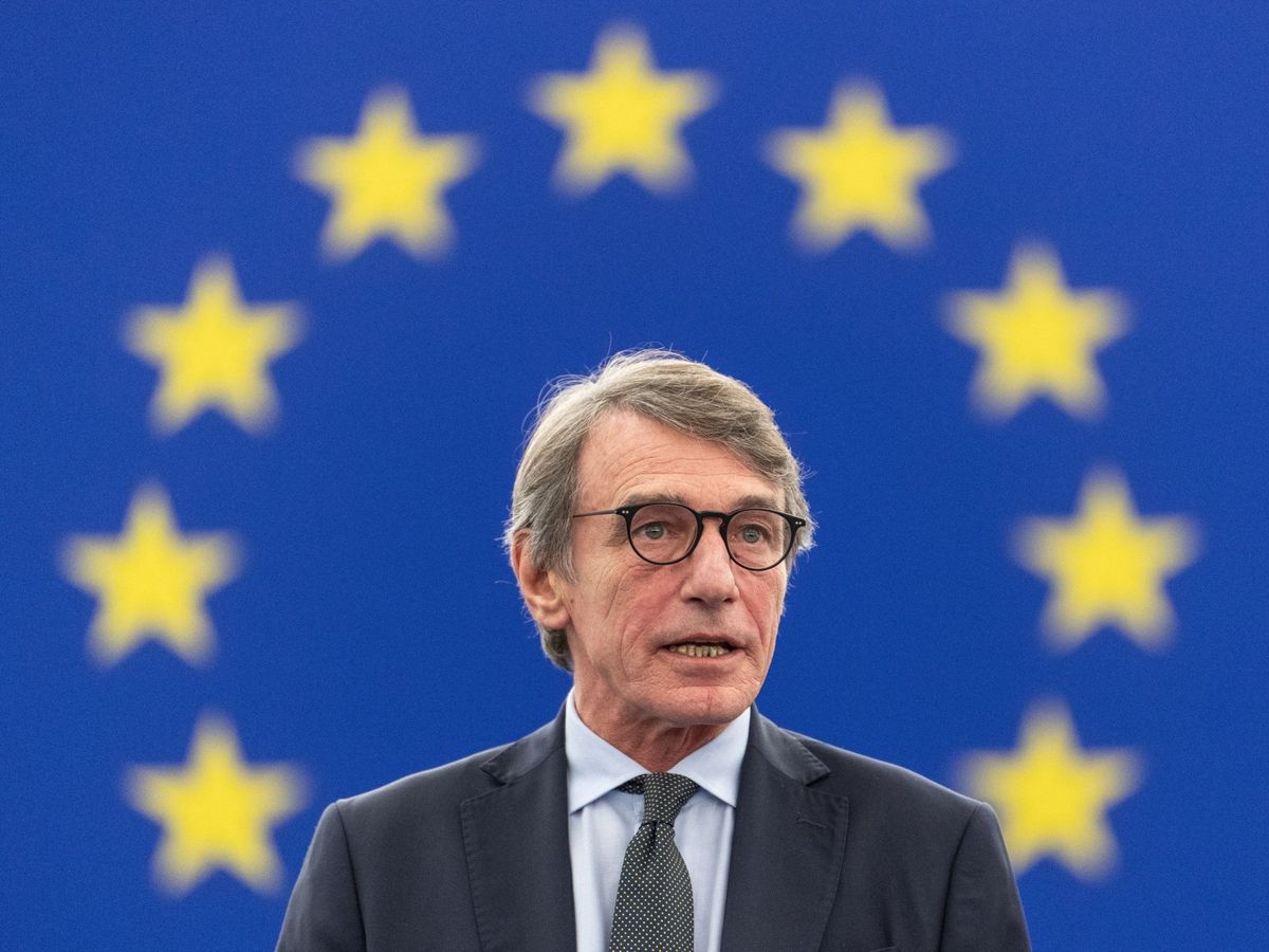 Foto: El presidente del Parlamento Europeo, David Sassoli. (EFE)