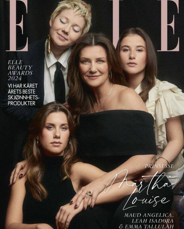 La portada de la edición noruega de 'Elle'. 