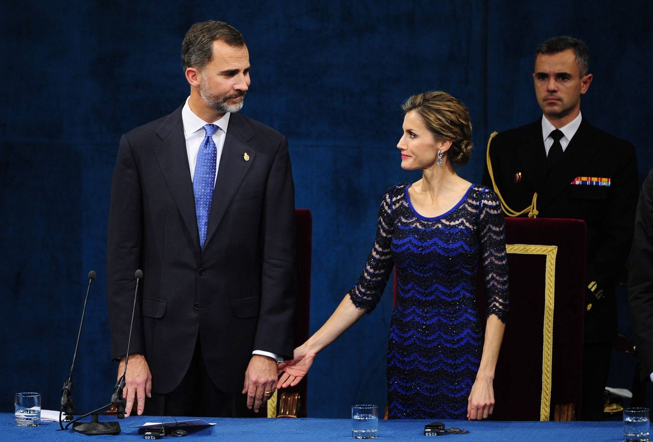 Los Reyes en la última entrega de los premios Princesa de Asturias (Gtres)