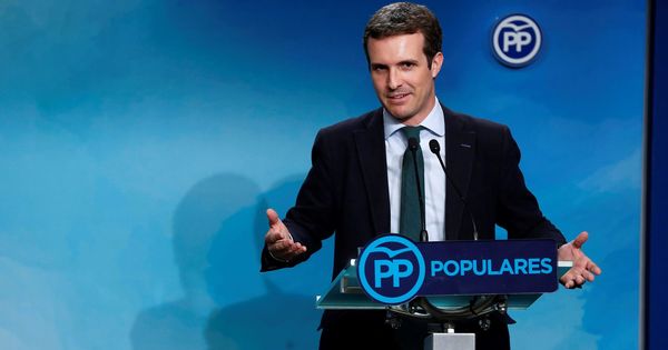 Foto: El presidente del PP y diputado por Ávila, Pablo Casado. (EFE)