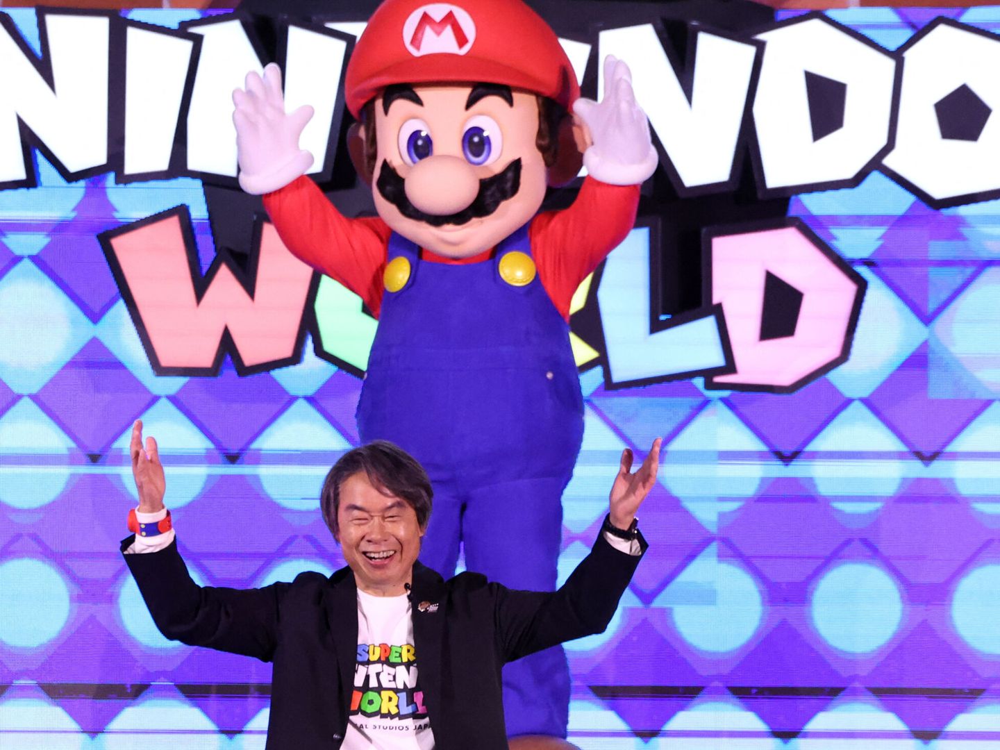 Shigeru Miyamoto, creador entre otros de 'Super Mario Bross' y premio Príncipe de Asturias de la Comunicación 2012.