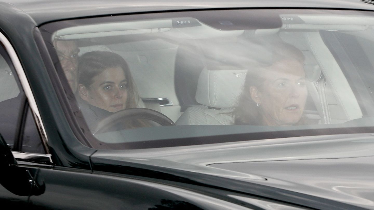 Sarah Ferguson llegando a Windsor. (Reuters)