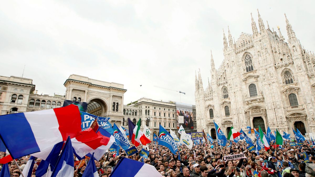Salvini, con Le Pen y Wilders: "Hay que liberar Europa de la okupación de Bruselas"