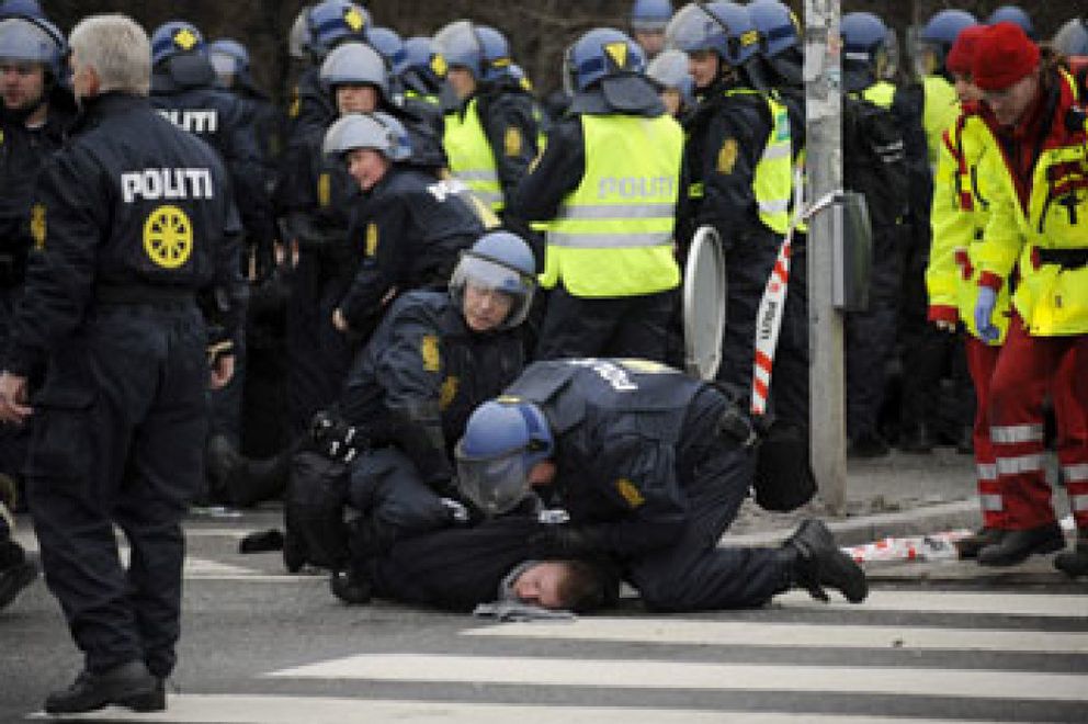 Foto: El Gobierno danés se defiende: la policía evitó que Copenhague acabara "en llamas"