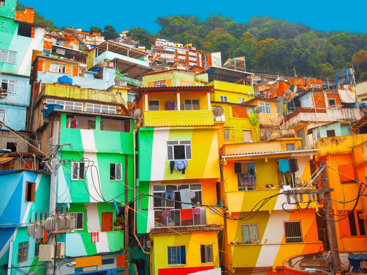 Foto: Favelas y colores en Río. (iStock)