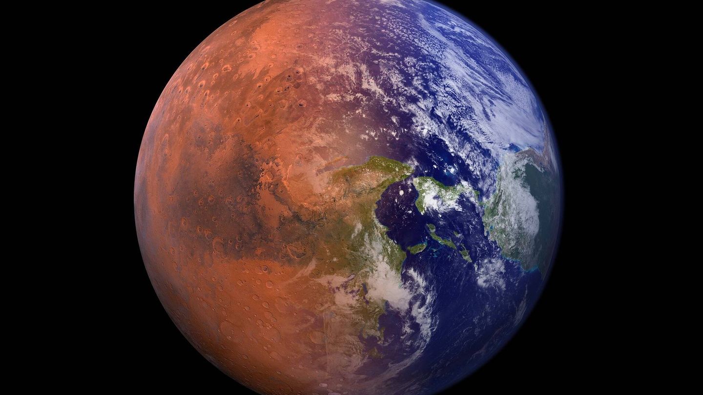 Green aseguran que podemos volver a convertir Marte en un planeta azul. (Pixabay)