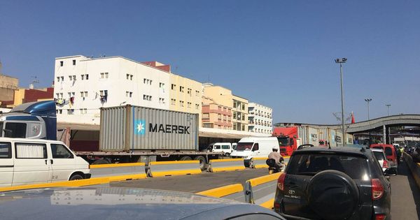 Foto: Cierre de la aduana comercial de Melilla. (EC)
