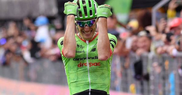 Foto: Rolland estrenó su palmarés en el Giro. (Giroditalia)