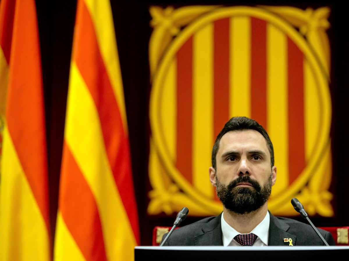 Foto: El presidente del Parlament de Cataluña Roger Torrent. (EFE)