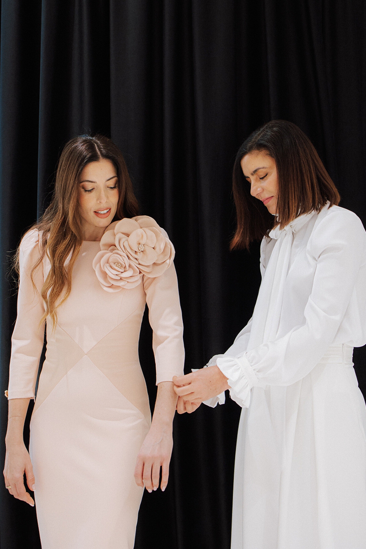 Foto de Lidia Bedman reivindica su trabajo como empresaria e influencer de moda junto a la diseñadora Silvia Fernández 