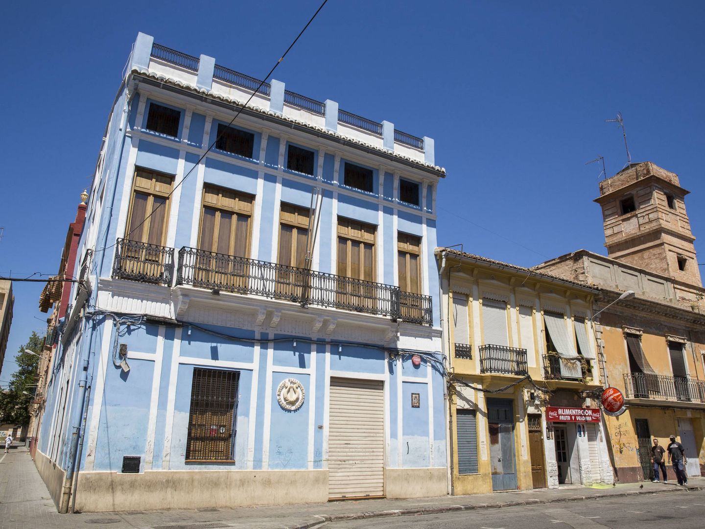 Casas del barrio del Cabañal-Cañamelar en Valencia. (Marga Ferrer)