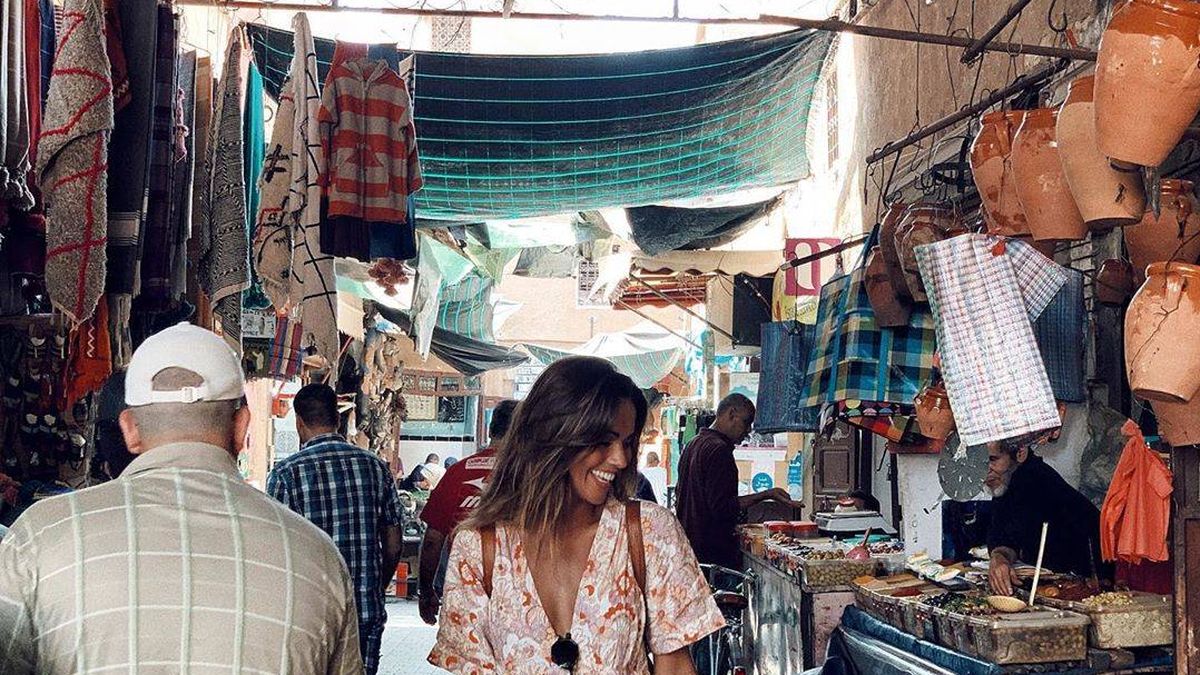La turista perfecta: nos colamos en la maleta de Lara Álvarez en Marrakech