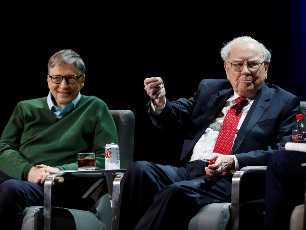 Foto: Bill Gates y Warren Buffett. (Reuters)