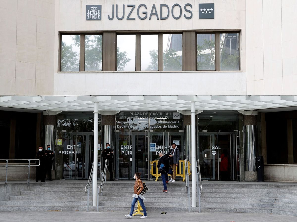 Foto: Juzgados de Plaza de Castilla, Madrid. (EFE)