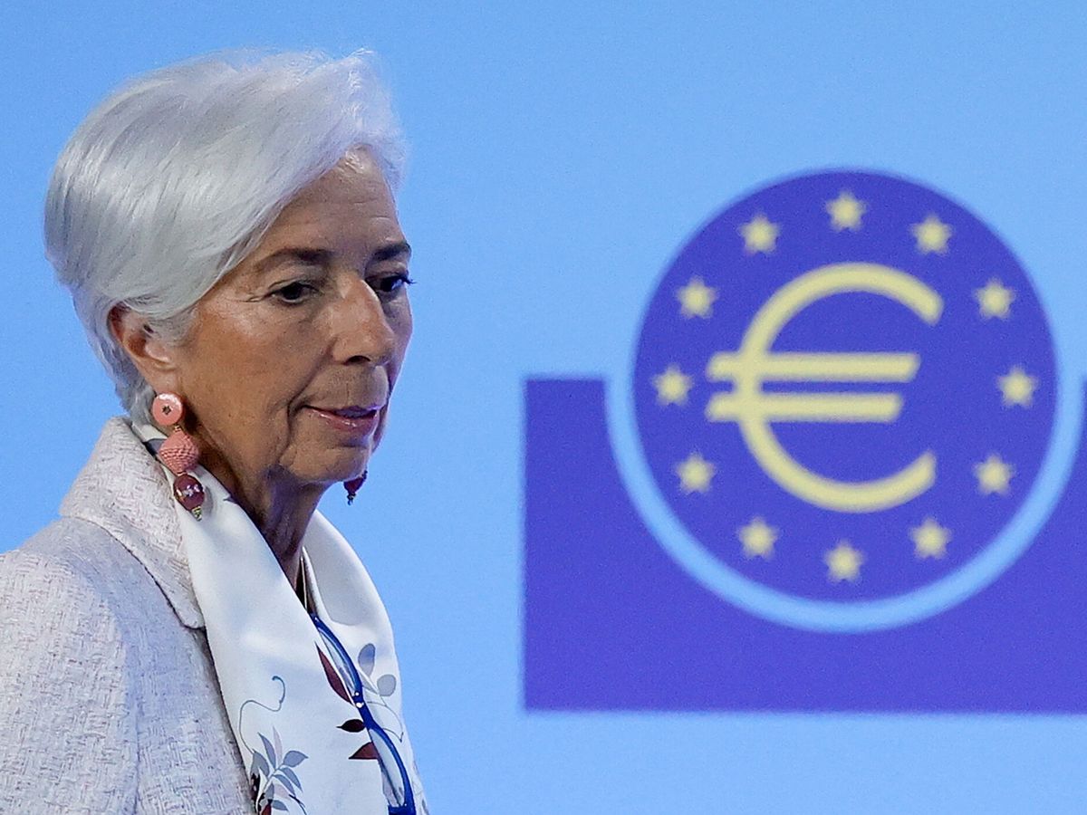 Foto: Christine Lagarde, presidenta del BCE. (EFE/Ronald Wittek)