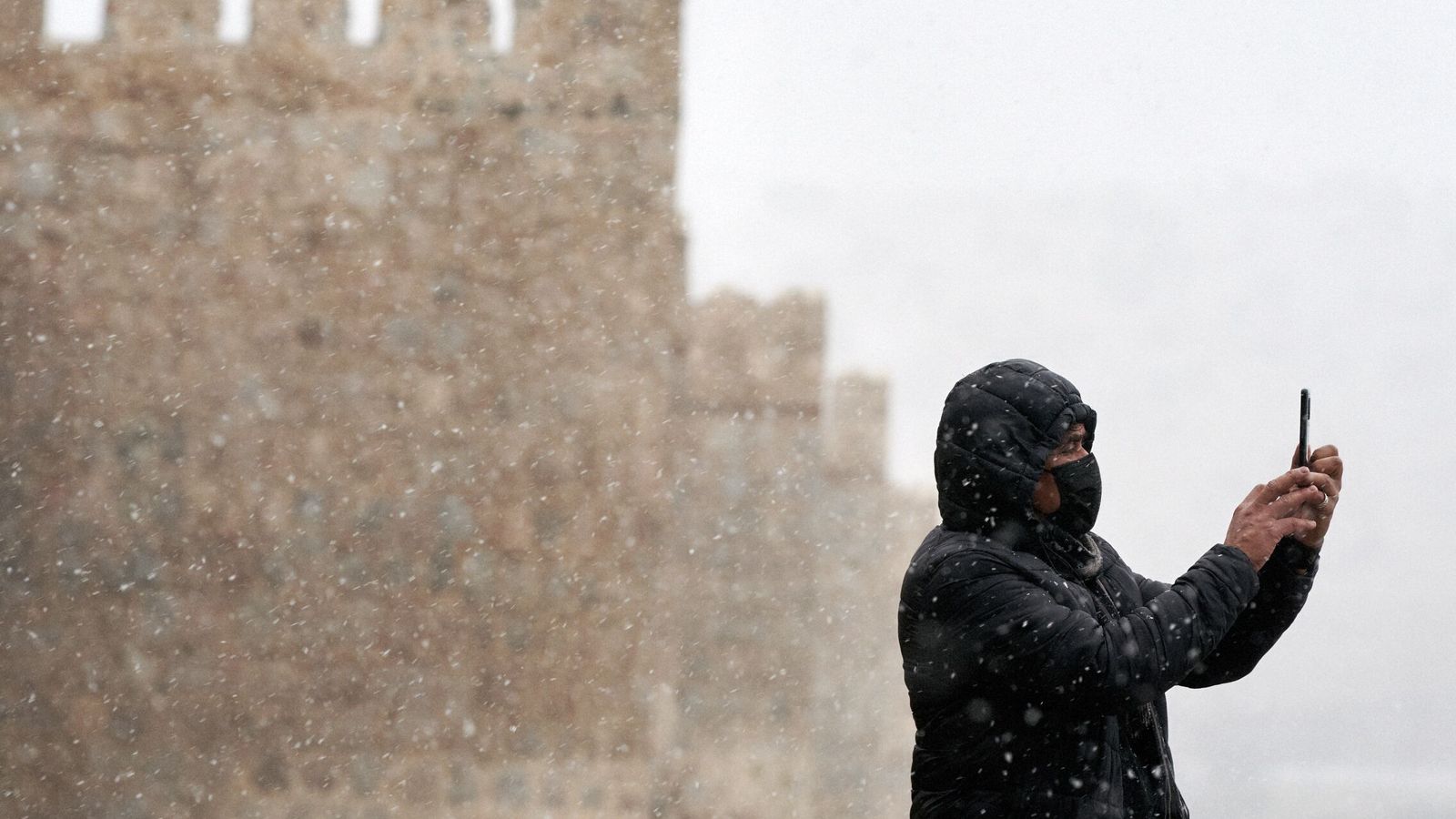 Nieve y frío intenso en Madrid: los expertos actualizan la