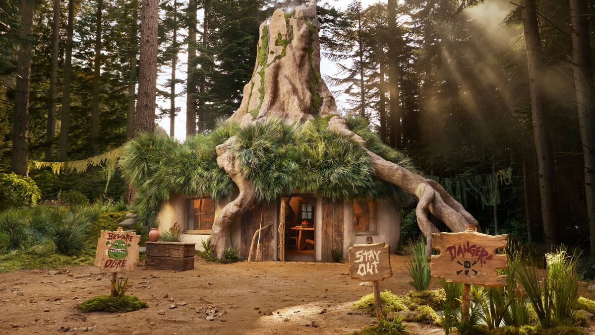 Este increíble escenario de Shrek está disponible en Airbnb: esto es lo que cuesta pasar una noche