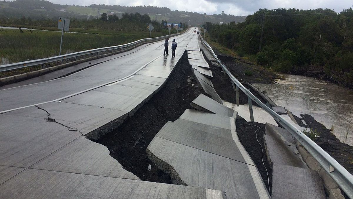 Alerta de tsunami en el sur de Chile tras un terremoto de 7,6 grados