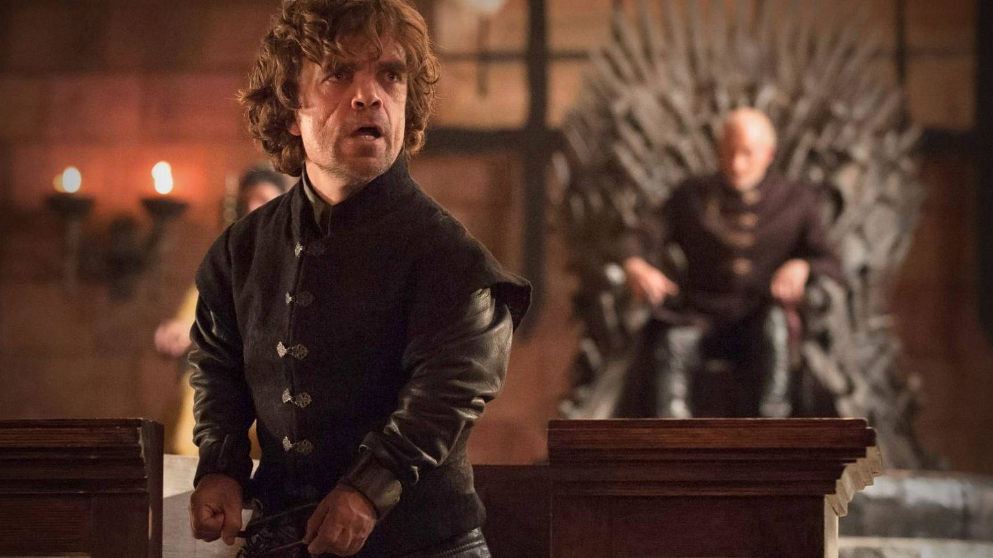 El juicio a Tyrion Lannister en 'Juego de Tronos'. (HBO)
