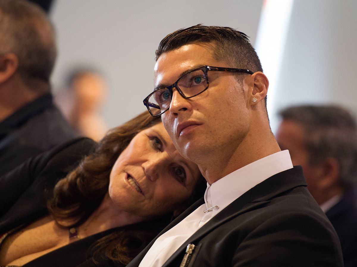 Foto:  Dolores Aveiro y Cristiano Ronaldo. (Getty)