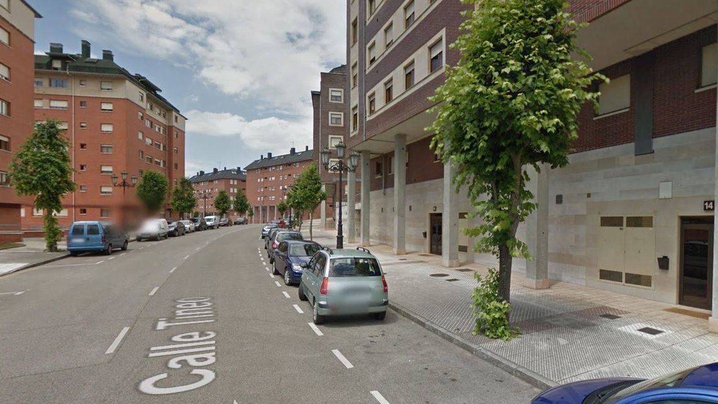 Calle Tineo, en el barrio de Las Campas, en Oviedo (Asturias). (Google Maps)
