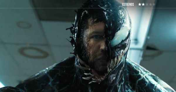 Foto: Bajo la capa de efectos especiales de 'Venom', se esconde Tom Hardy. (Sony)