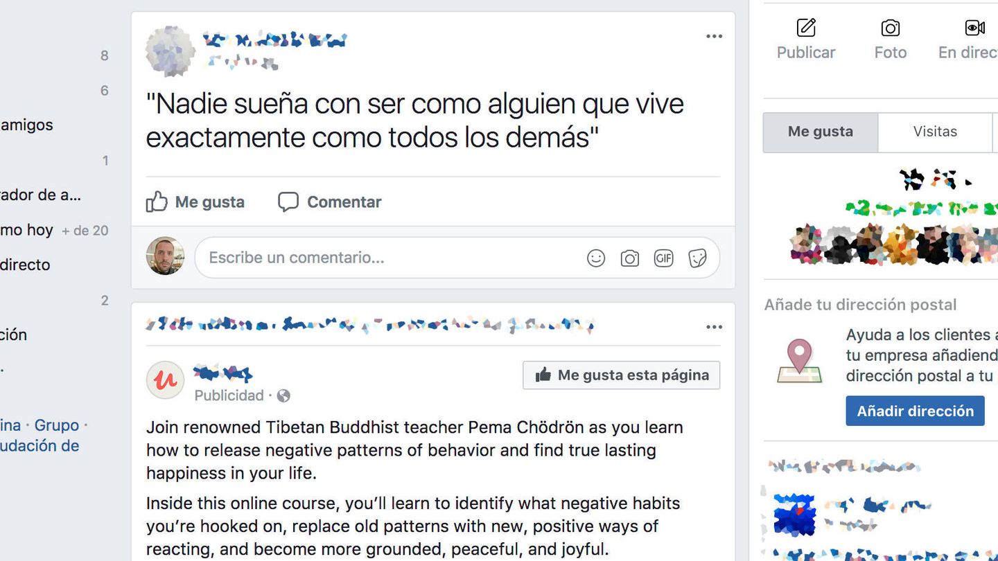 Así lucía el 'nuevo' Facebook de Carlos Otto en Guatemala.