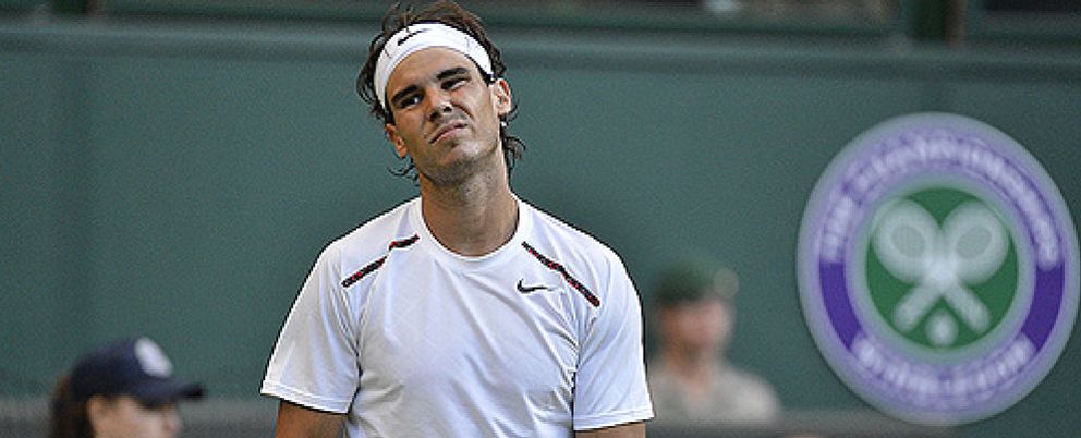 Foto: Fracaso de Rafa Nadal en Wimbledon: Rosol demuestra que el más grande no es invencible