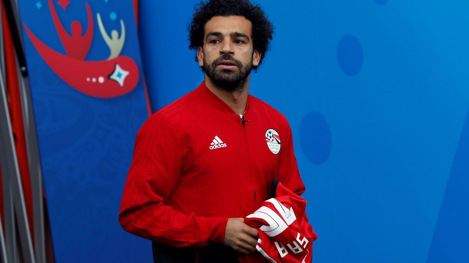 Foto: Mo Salah, un jugador que estuvo cerca de perderse el Mundial por una lesión. (EFE)