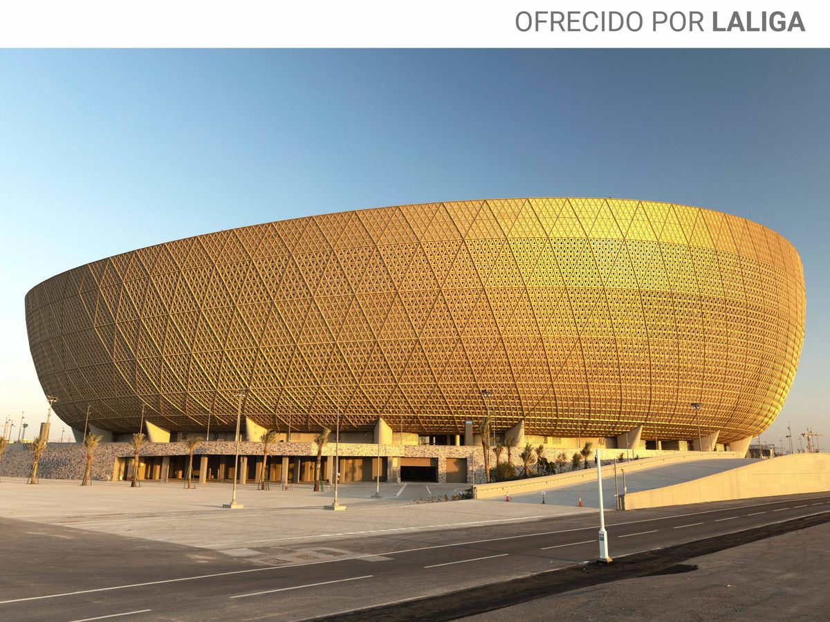 Foto: El estadio Icónico de Lusail será la sede de la final el próximo 18 de diciembre. (Fuente: Unsplash/Visit Qatar)