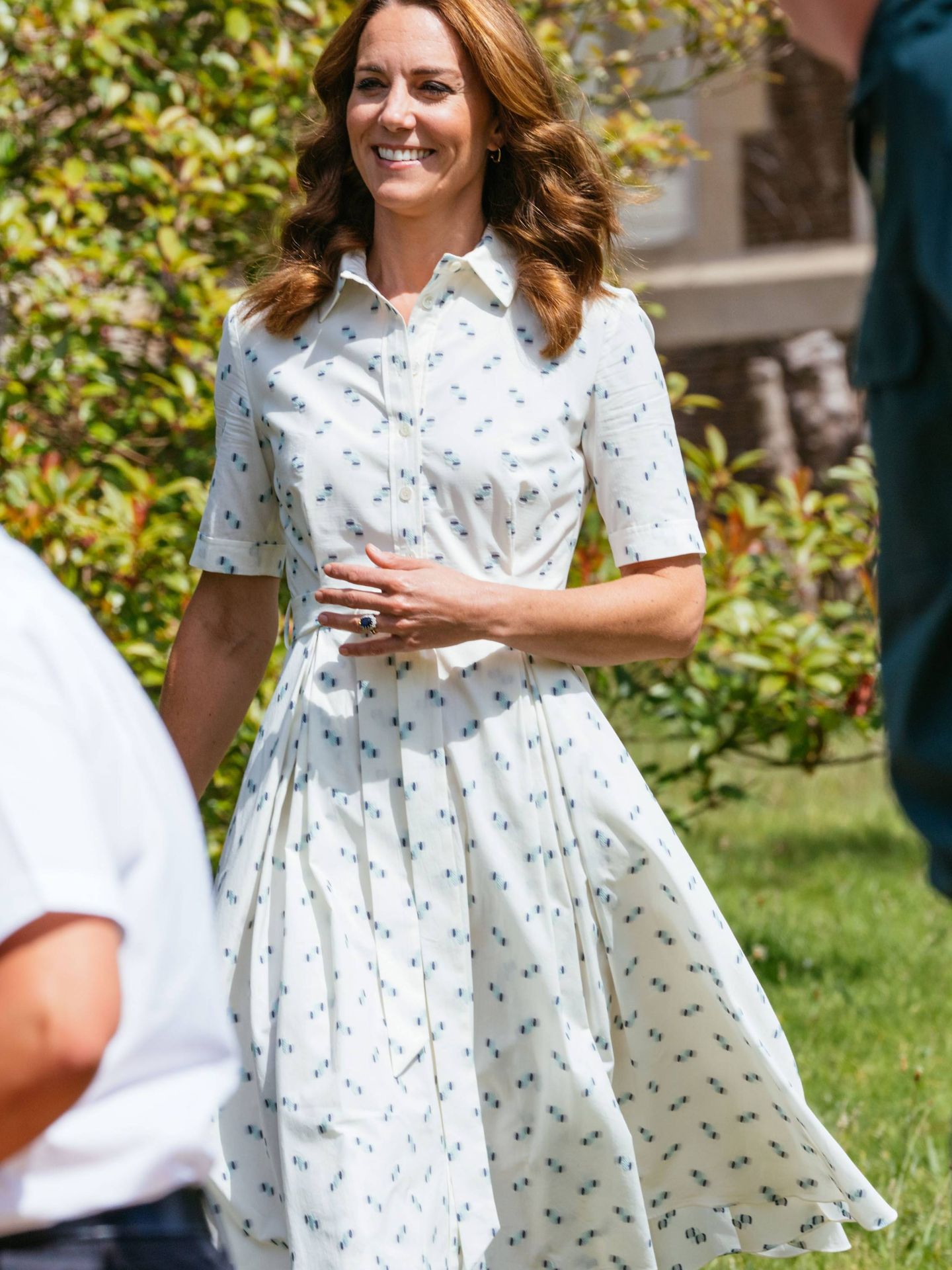 El nuevo vestido de Kate Middleton. (Cordon Press)