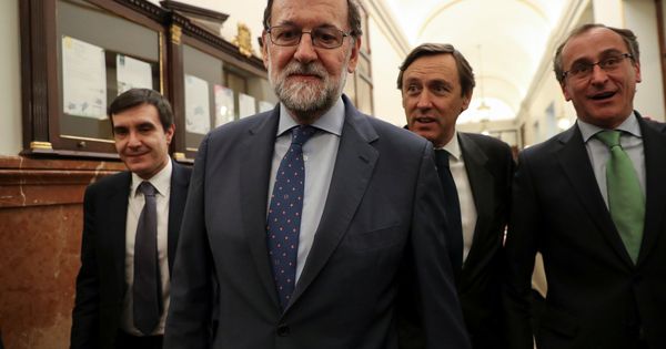 Foto: Spain's pm mariano rajoy leaves after budget debate at parliament in madrid