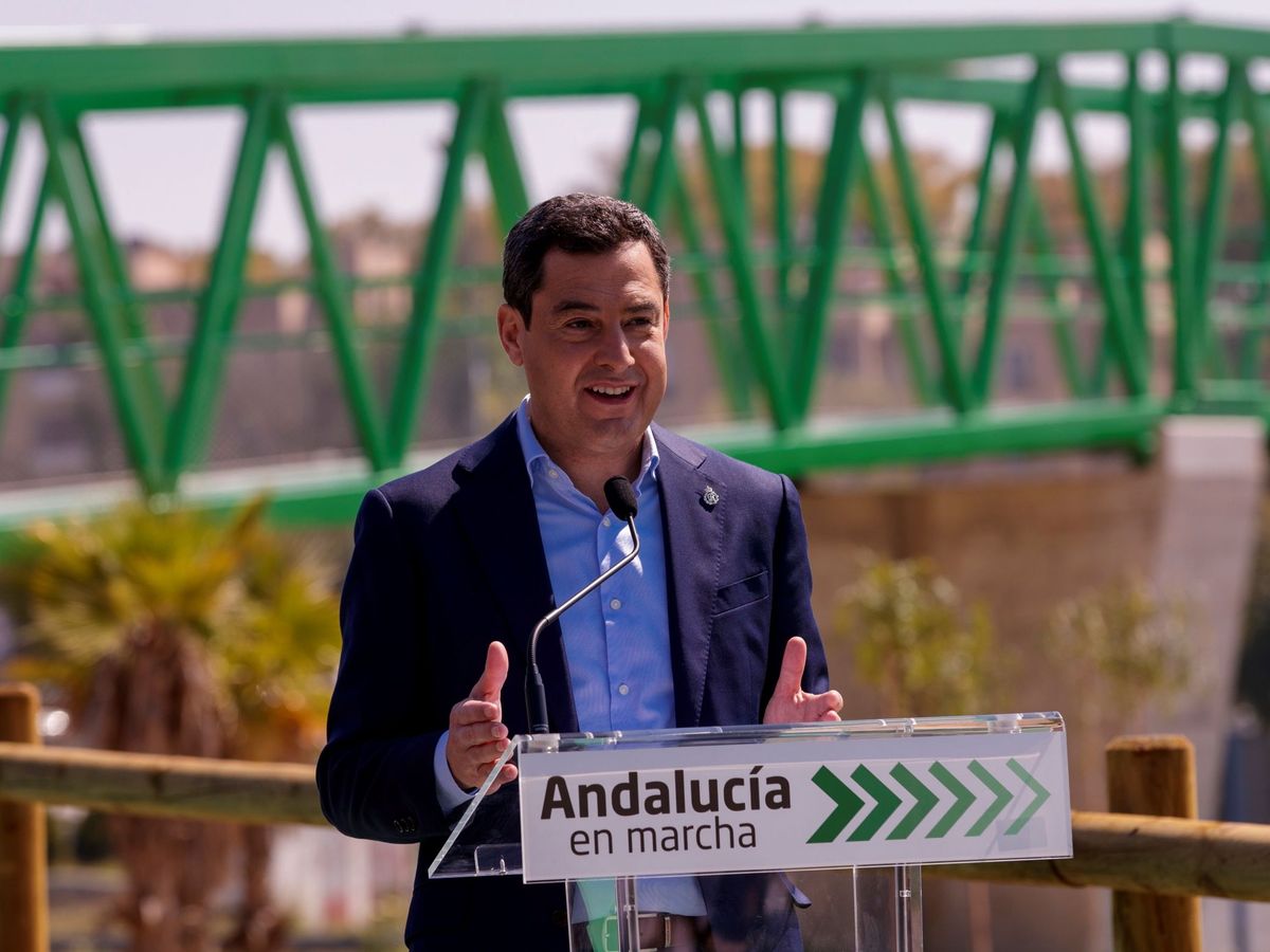 Foto: El presidente de la Junta, Juanma Moreno. (EFE)