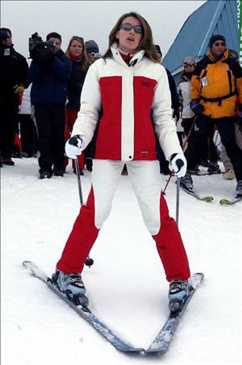 Foto: La princesa Letizia ya sabe esquiar