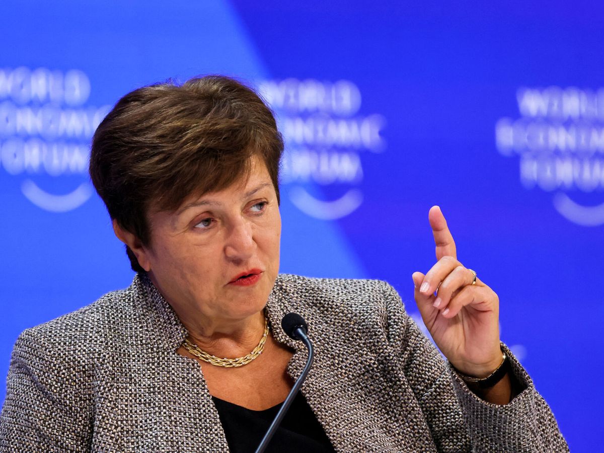 Foto: La directora gerente del FMI, Kristalina Georgieva. (Reuters/Denils Balibouse)